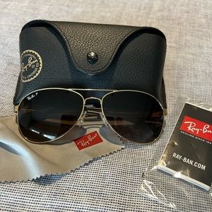 Ray Ban aviator sun glasses